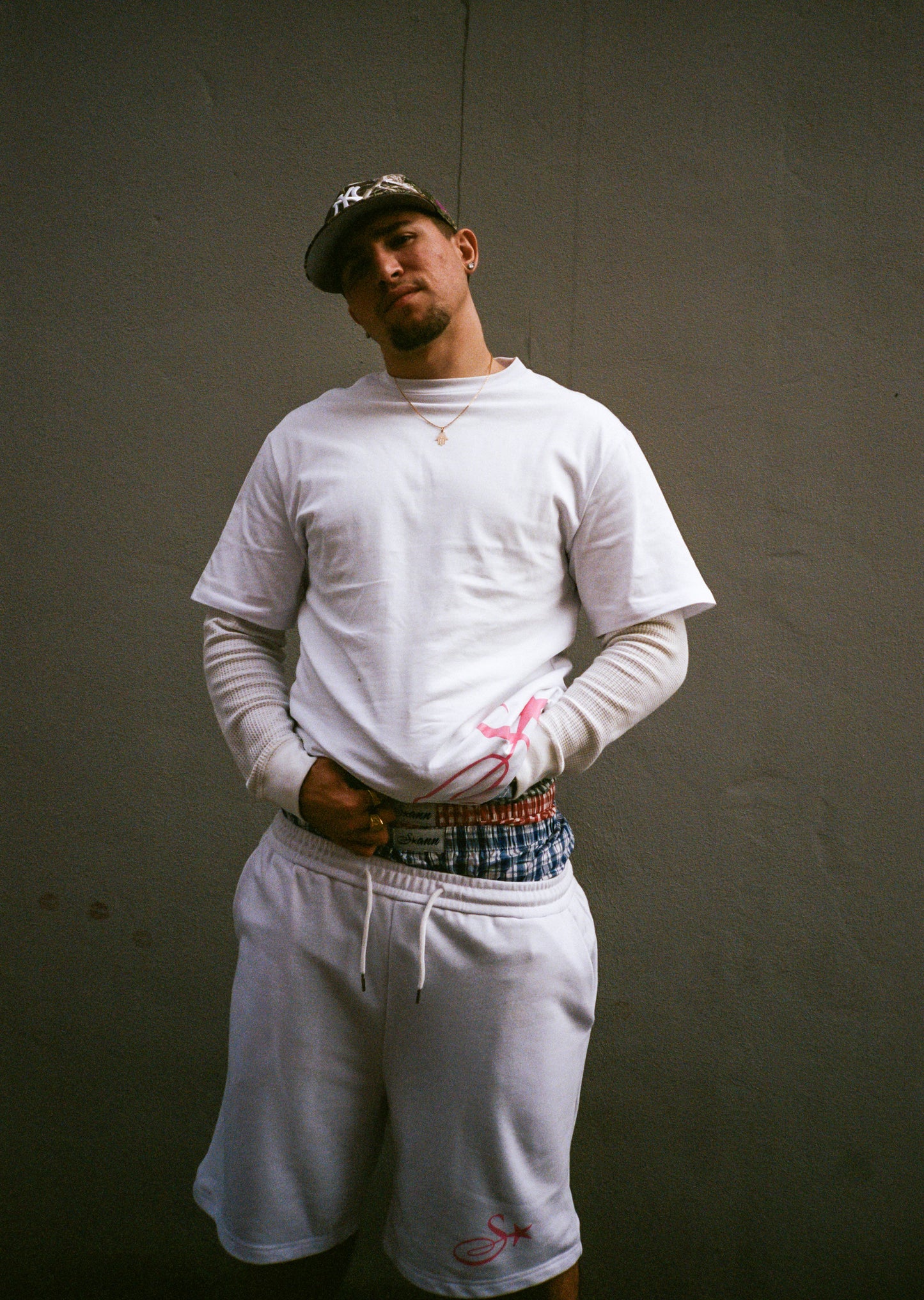 Short blanc